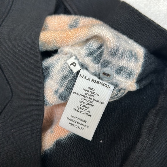 Ulla Johnson Bess Tie Dye Puff Sleeve Sweatshirt Womens P - Picture 5 of 5